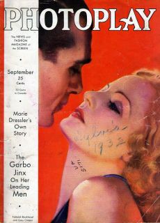   sept1932 Greta Garbo Harold Lloyd Dolores Del Rio Jack Holt Malibu
