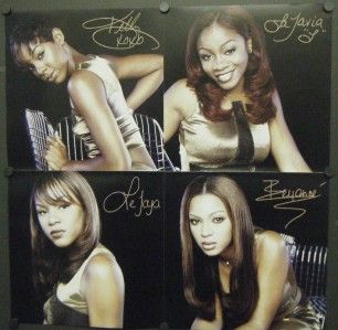 Destinys Child Double Sided Promo Poster Flat The Writings on The