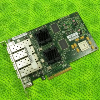 Apple Quad 4GB Fibre Channel Mac Pro PCI E Express Card LSI7404E2