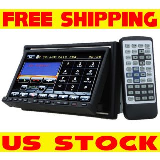 DIN Car Stereo DVD Player 7 Touch Screen TV BT iPod
