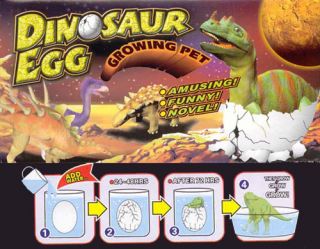 Hatchem Dinosaur Egg Growing Pet Dino Water Toy