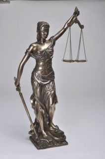  Justica Statue Lady Justice Greek Dike Office Lawyer Decor Gift