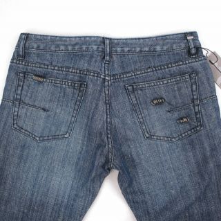 DIOR HOMME pierced metal ring skinny slim jeans 26 NEW MIJ distressed