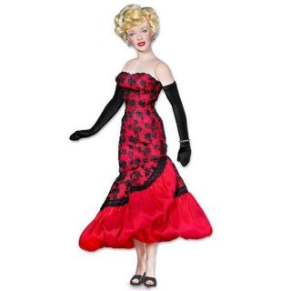 FRANKLIN MINT Marilyn Monroe Vinyl Doll Dont Bother to Knock Premiere