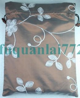 you are bidding on vogue 10 pcs handmade silk embroider shoes bags 100