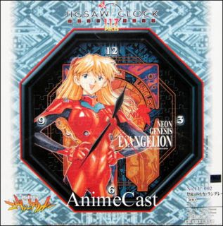  EVANGELION Jigsaw 117 Pieces Anime PUZZLE CLOCK Rare DISCONTINUED