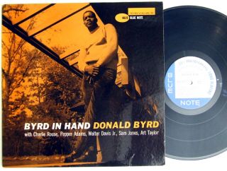 DONALD BYRD Byrd In Hand LP on Blue Note W. 63rd St. RVG Mono