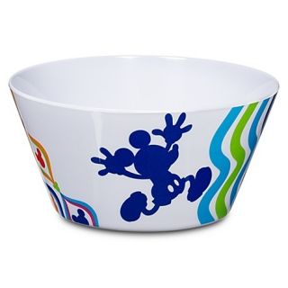  Parks Mickey Rainbow Color Fusion Plastic Cereal Bowl New