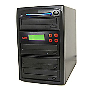 Systor 4 Burner 24x CD DVD Duplicator 500GB Smart USB Copier Replicate