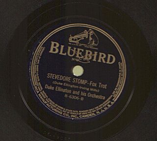 DUKE ELLINGTON pre war jazz 78 record Bluebird B 6306 Harlemania 1929