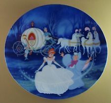 Knowles Disney Cinderella Plate Bibbidi Bobbidi Boo Collector Plate