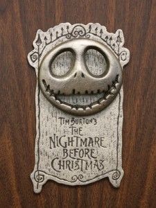 Nightmare Before Christmas Pewter Door Knockers NBX