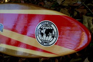 Scuba Diver Solid Wood Surfboard Wall Art Sign Diving