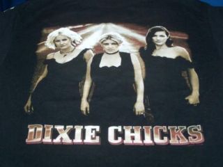 Dixie Chicks 2003 Top of The World Tour T Shirt New