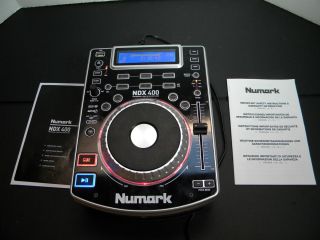 Numark NDX 400 DJ Scratch Turntable  USB CD Player 2011