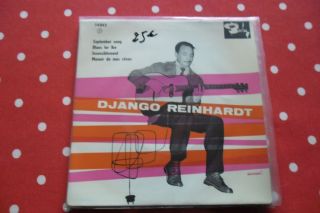 DJANGO REINHARDT EP SEPTEMBER SONG BLUES FOR IKE INSENSIBLEMENT MANOIR