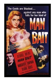 Man Bait Diana Dors 36x24 Vintage Canvas Movie Poster
