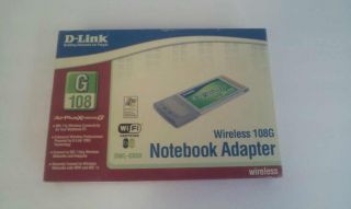 Wireless Card D Link Wireless 108g Notebook Adapter