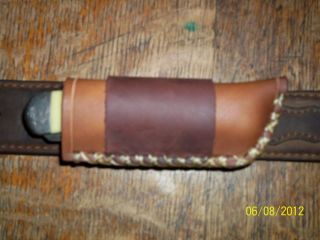 leather knife case scabbard sheath cross draw