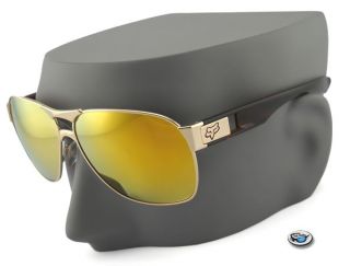 New $160 Fox Racing THE MOTER Sunglasses by Oakley   24K Gold Iridium