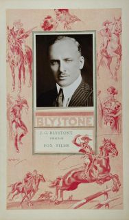 1926 Fox J. G. Blystone Silent Film Director Usabal Art   ORIGINAL