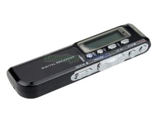  4G USB Digital Audio Voice Recorder Dictaphone MP3 Player Black