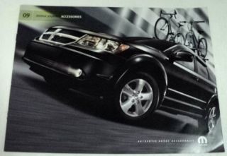 Dodge 2009 Journey Accessories Sales Brochure