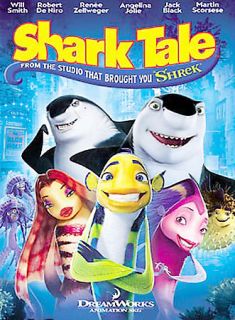 Shark Tale DVD 2005 Very Clean Original Disc Box DreamWorks LQQK