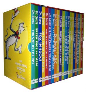 The Wonderful World of Dr Seuss Series 20 Books Gift Box Set
