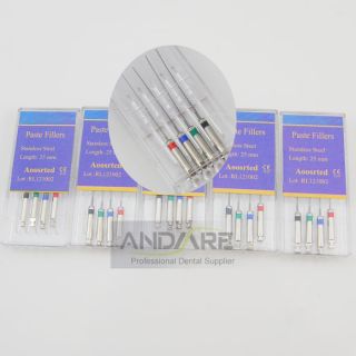 New Dental Medidenta Paste Carrier Fillers 25mm of 4 Cement Cosmetic