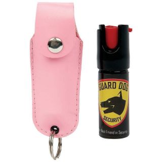 New Guard Dog Security Pepper Spray with Pink Case 18 OC Spray Mace