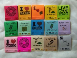 Geocaching Swag 5 Geocaching Matchbook Style Notepads