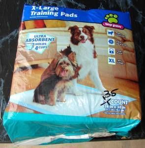 Top Paw XL Dog Training Pads 28x 30 35 of The 50 Original Left for