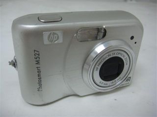 HP Photosmart M527 6MP Digital Camera with 3X Optical Zoom as Is