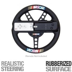  DreamGear Wii NASCAR Racing Wheel