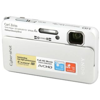 Sony DSC TX10 16 2MP Waterproof Digital Camera Silver 027242826588