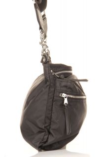 Exclusive Dolce Gabbana Mens Nylon Messenger Shoulder Bag in Black D G