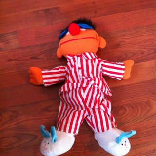 Sesame Street Bedtime Ernie Sing Snore Plush Doll