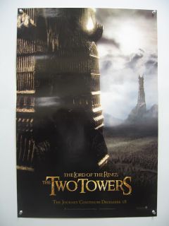 Lord of The Rings Two Towers 27x40 Orig Movie Poster
