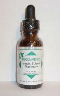 Mediral Homeopathic Lymph Spleen Mammary Lymphatic Drainage Program