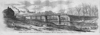 Columbia Tennessee General Buell Duck River Civil War