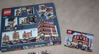 Lego 10182 Cafe Corner Incomplete Discontinued Set with 1 Manual Box
