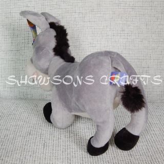 Dreamworks Shrek Toy Donkey 17 Plush Stuffed Doll