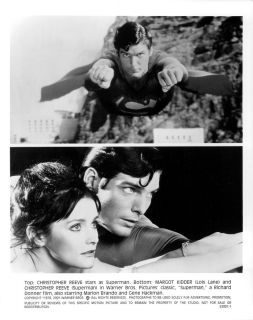 Christopher Reeve Margot Kidder as Superman and Lois Lane