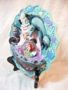Disneys Little Mermaid 3D Relief Collectors Plate Ursalas Spell