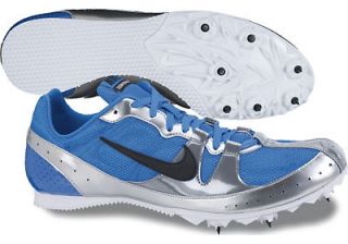 Nike Mens Kids Zoom Rival IV Middle Distance Running Shoes Blue