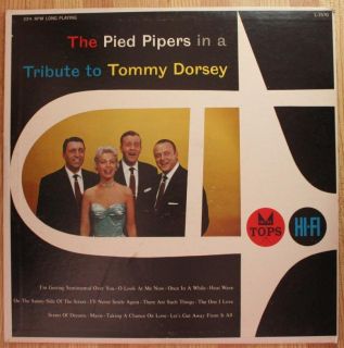 33 LP Record Pied Pipers Tommy Dorsey Tribute Hi Fi
