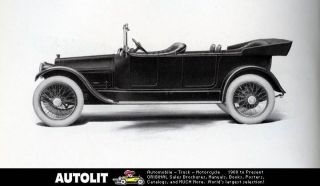 1914 Stevens Duryea C Six Touring Car Factory Photo