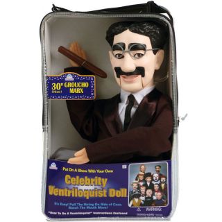 Groucho Marx Ventriloquist Dummy Doll Puppet New