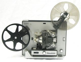  HOWELL 356A SUPER 8 mm SILENT MOVIE FILM PROJECTOR DJL lamp conversion